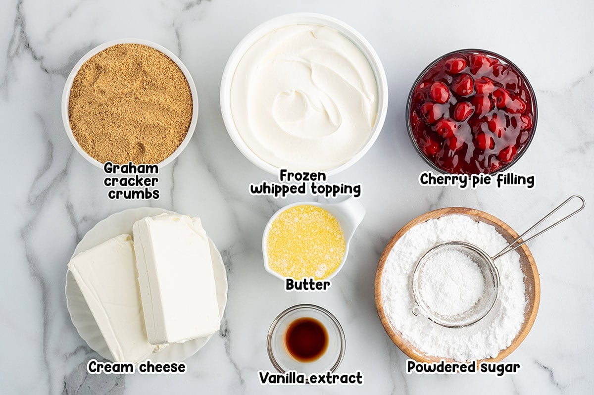 Cherry yum yum ingredients.