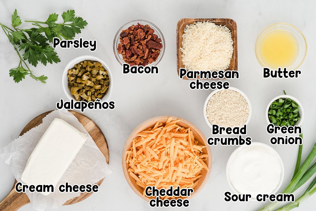 jalapeno popper dip ingredients.